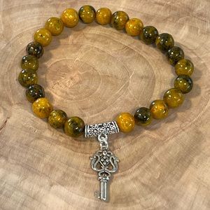 Chrysocolla Beaded Bracelet